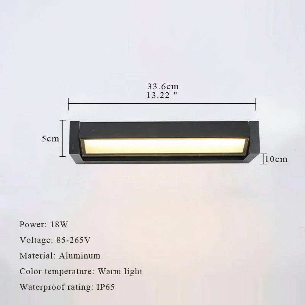 LED Outdoor Wall Light (Adjustable Angle, Waterproof)