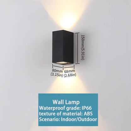 LED Outdoor Wall Light – IP66 Waterproof Exterior Sconce for Porch, Front Door & Garden