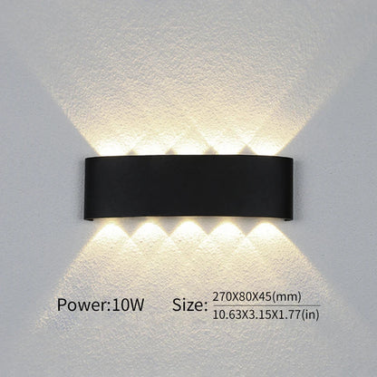 LED Wall Light Outdoor/Indoor Modern Light For Home, Garden or Bedroom