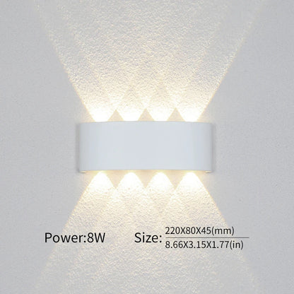 LED Wall Light Outdoor/Indoor Modern Light For Home, Garden or Bedroom