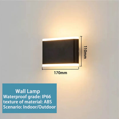 LED Outdoor Wall Light – IP66 Waterproof Exterior Sconce for Porch, Front Door & Garden