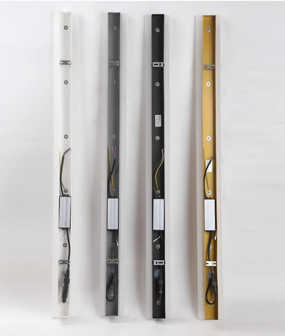 Outdoor LED Wall Sconce – Modern Waterproof Porch & Garage Light (Black/Gold/White/Gray)