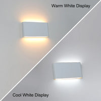 Led Wall Lighting 12W Aluminum Outdoor IP65 Waterproof Modern Indoor Wall Lamp for Bedroom Living Room Porch Garden Light