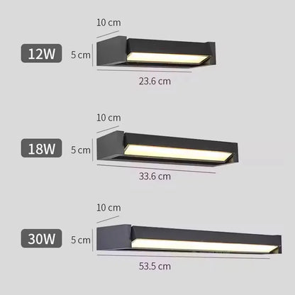 LED Outdoor Wall Light Adjustable Angle Waterproof Wall Lamp