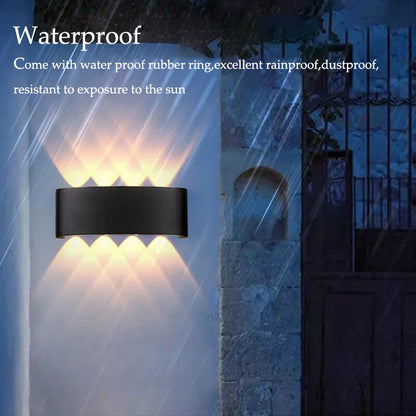 LED Wall Light Outdoor/Indoor Modern Light For Home, Garden or Bedroom