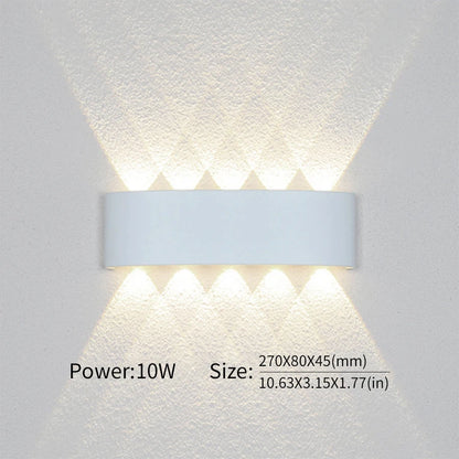 LED Wall Light Outdoor/Indoor Modern Light For Home, Garden or Bedroom