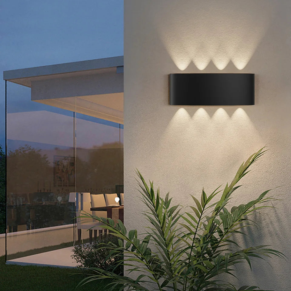 LED Wall Light Outdoor/Indoor Modern Light For Home, Garden or Bedroom