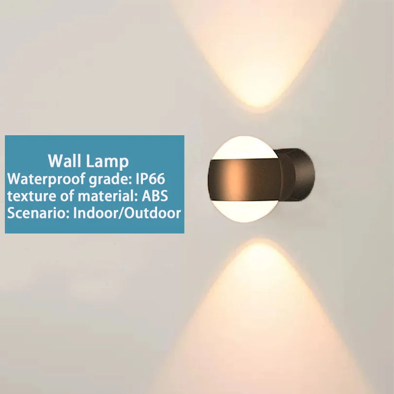 LED Outdoor Wall Light – IP66 Waterproof Exterior Sconce for Porch, Front Door & Garden